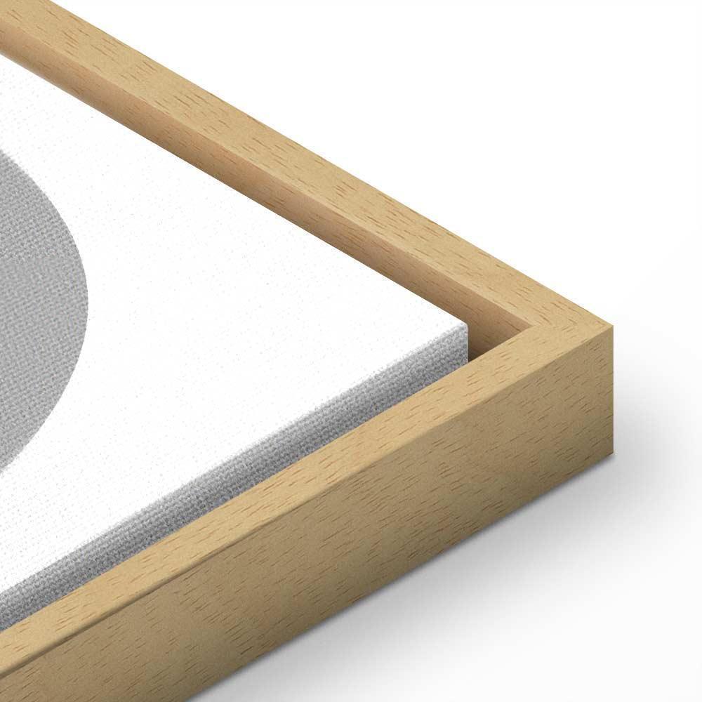 Leinwandbild - Grey Love (1 Part) Vertical