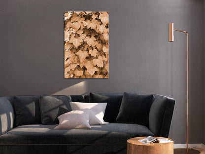 Leinwandbild - Autumn Ivy (1 Part) Vertical Artgeist