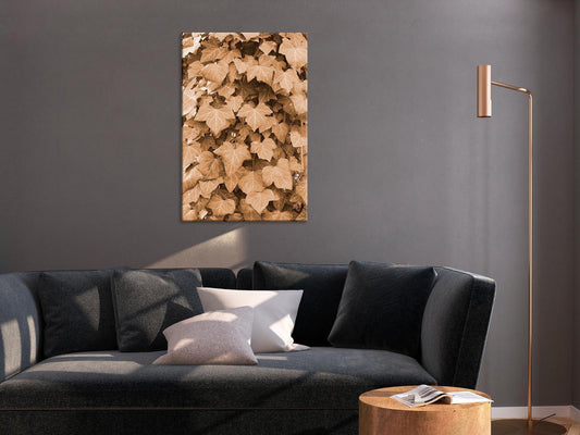 Leinwandbild - Autumn Ivy (1 Part) Vertical Artgeist