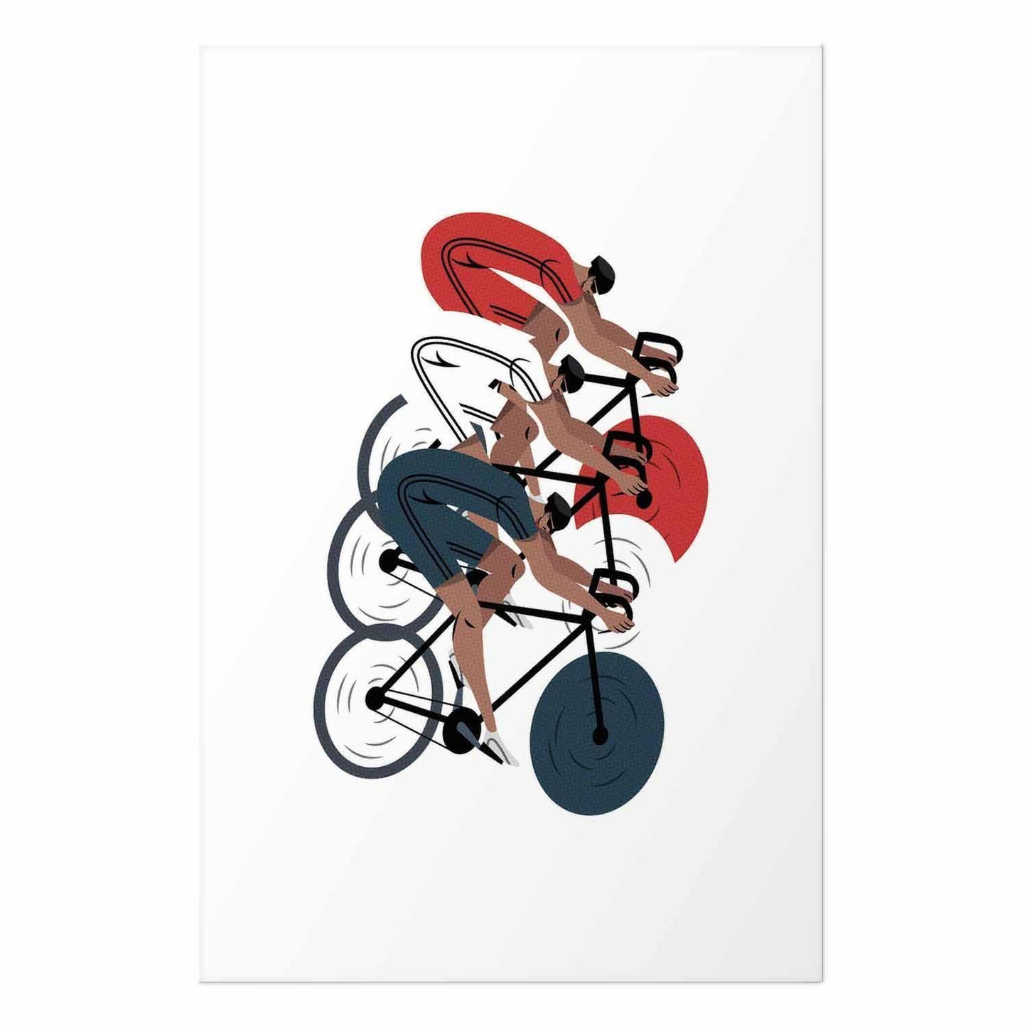 Poster - Olympics - Cycling Race