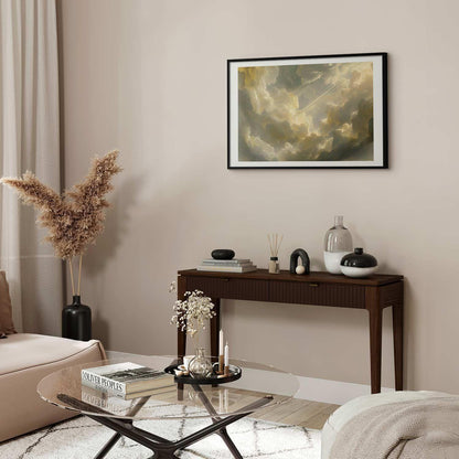 Poster - Fascinating Play of Colors Against the Clouds