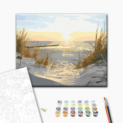 Malen nach Zahlen - On Dunes