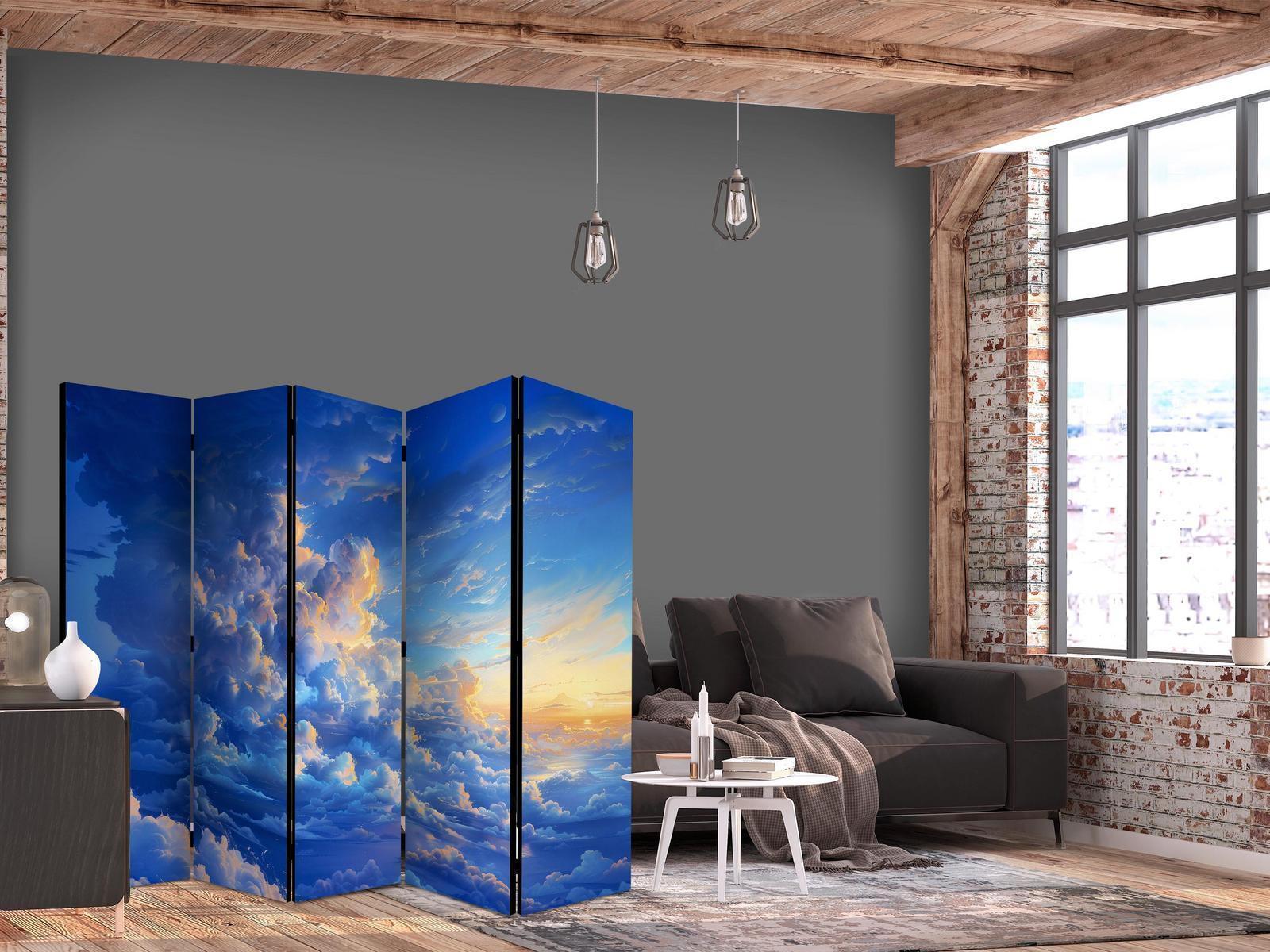 Paravent - When the Sky Becomes a Canvas: Artistic Work of Nature in the Clouds Artgeist