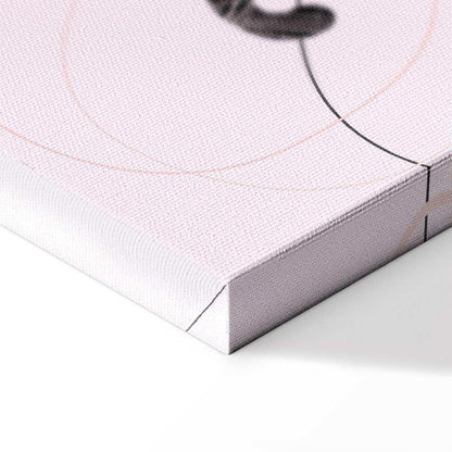 Leinwandbild - Liquid Lips (1 Part) Vertical