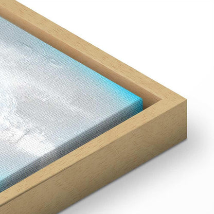 Leinwandbild - Winter Outside the Window (1 Part) Narrow