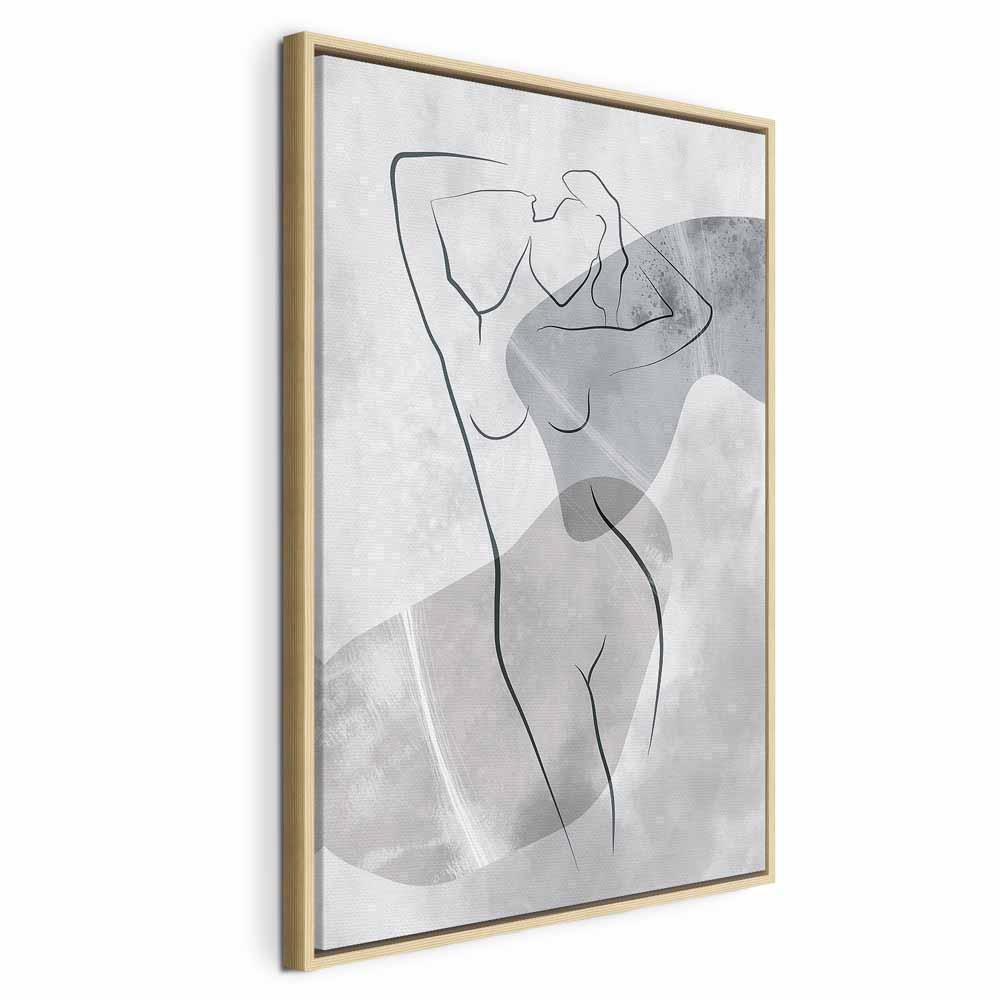 Leinwandbild - Resting Muse (1 Part) Vertical