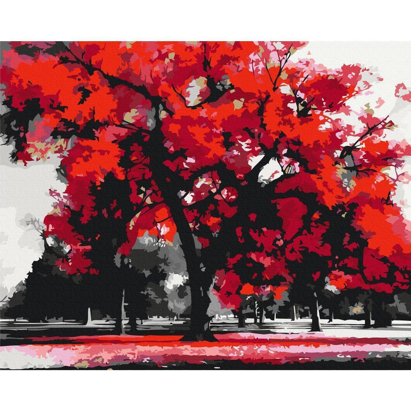 Malen nach Zahlen - Expressive Tree