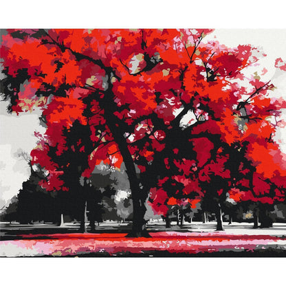 Malen nach Zahlen - Expressive Tree