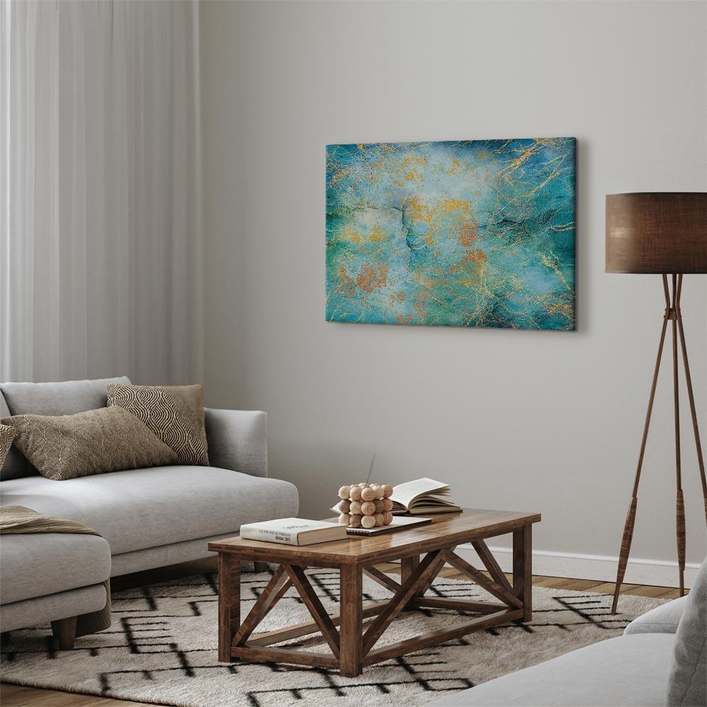 Leinwandbild - Emerald Ocean (1 Part) Wide