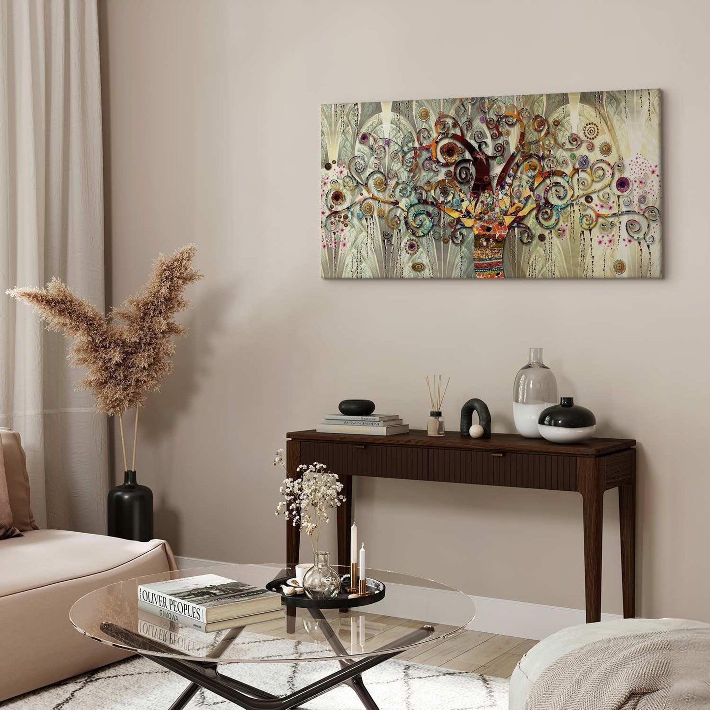 Leinwandbild Baum des Lebens – Symbolische Wandkunst auf hochwertiger Leinwand