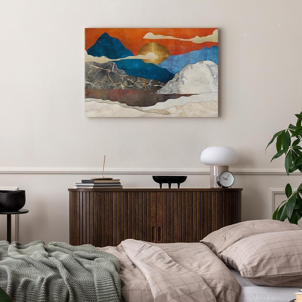Leinwandbild - Mountain Idyll (1 Part) Wide