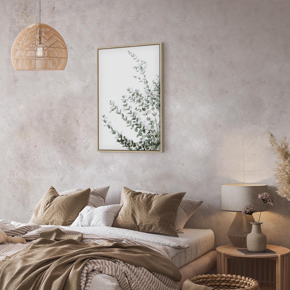 Leinwandbild - Eucalyptus Parvifolia (1 Part) Vertical