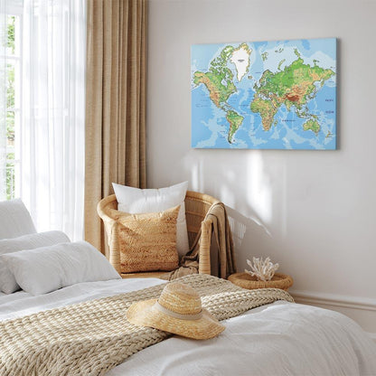 Leinwandbild - Explore the World!