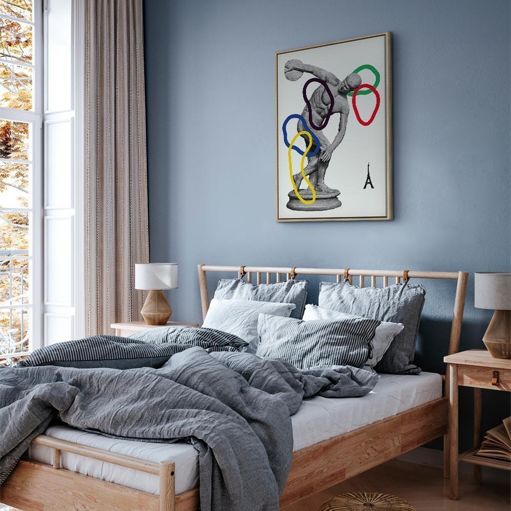 Leinwandbild - Collage Graphic