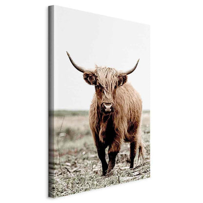 Leinwandbild - Young Stag (1 Part) Vertical