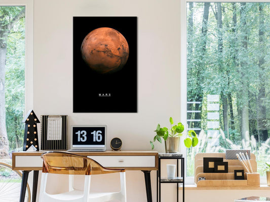 Leinwandbild - Mars (1 Part) Vertical