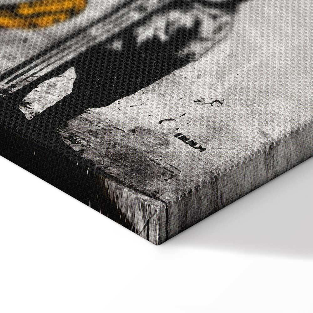 Leinwandbild - Banksy - collage