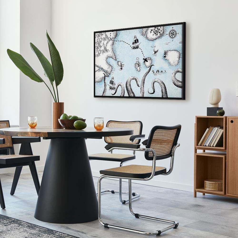 Leinwandbild - Treasure Map (1 Part) Wide