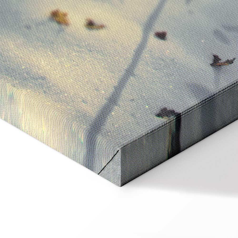 Leinwandbild - Winter Afternoon (1 Part) Vertical