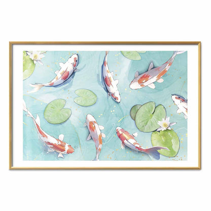 Poster - Pond in Japan