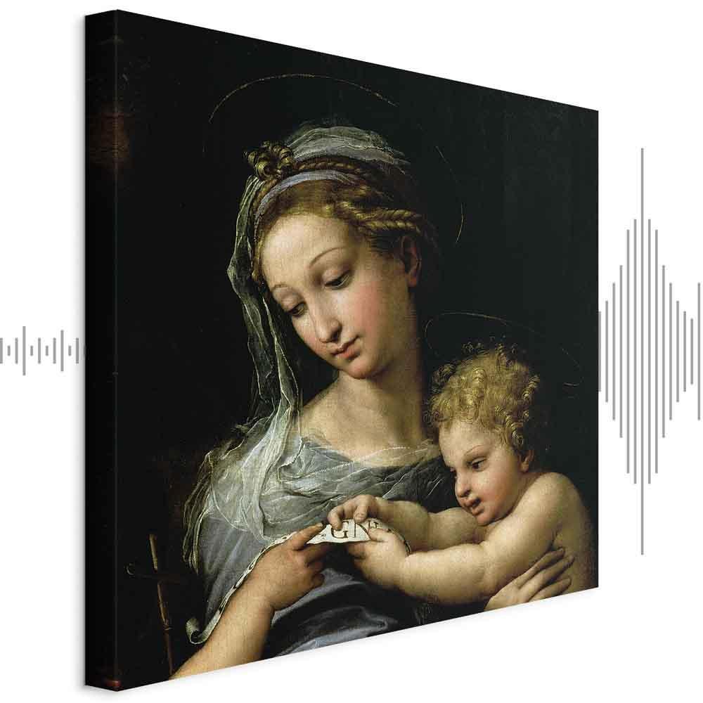 Leinwandbild - Rafael Santi – The Virgin of the Rose