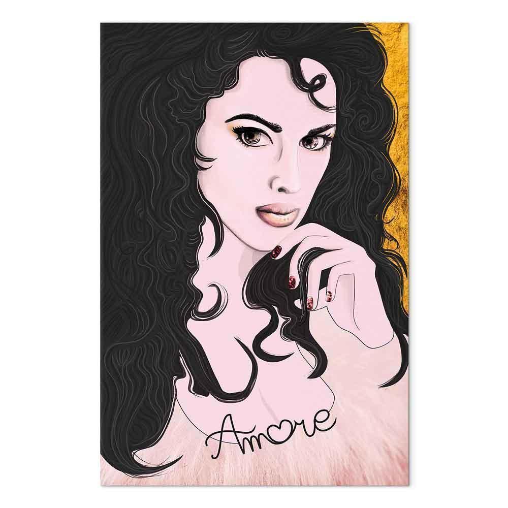 Leinwandbild - Amore Mio (1 Part) Vertical