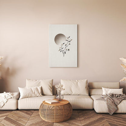 Leinwandbild - Eastern Minimalism (1 Part) Vertical