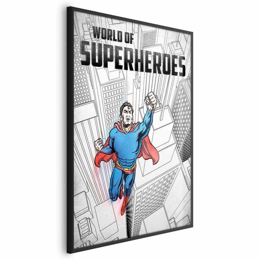 Poster - World of Superheroes Artgeist