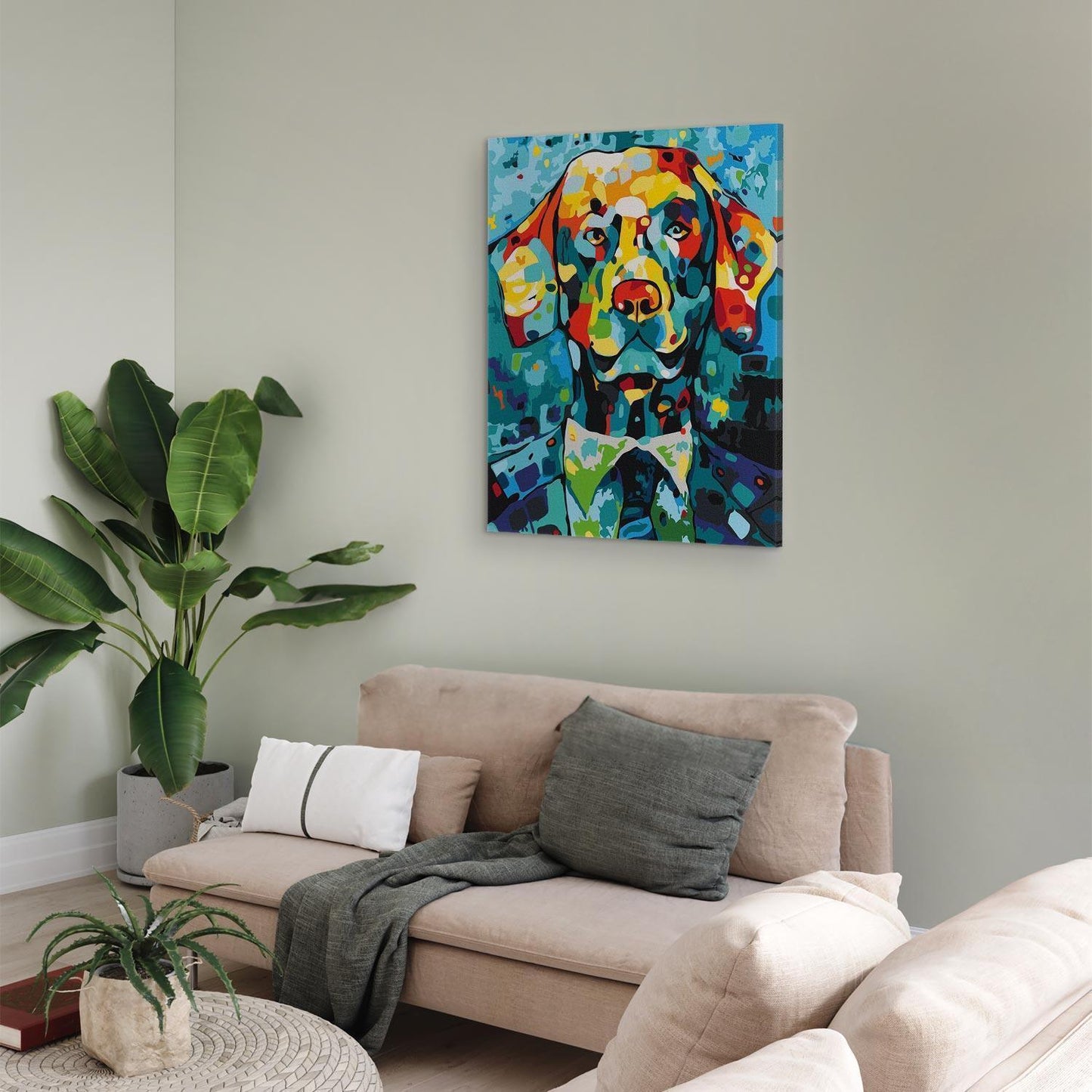 Malen nach Zahlen - Dog Portrait