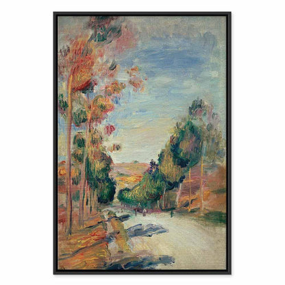 Leinwandbild - Pierre-Auguste Renoir – Paysage d'Essoyes