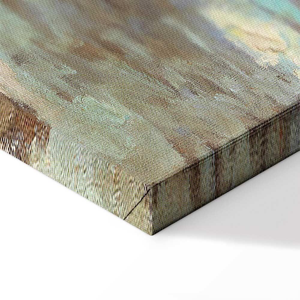 Leinwandbild - Vincent van Gogh – Fishing Boats on the Beach