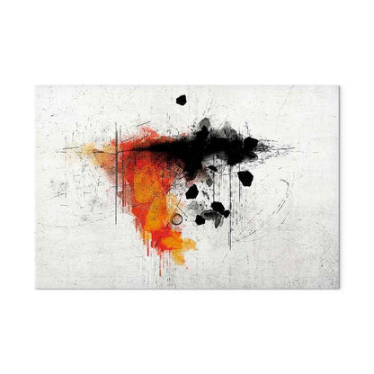 Leinwandbild - Expression of Red (1 Part) Wide