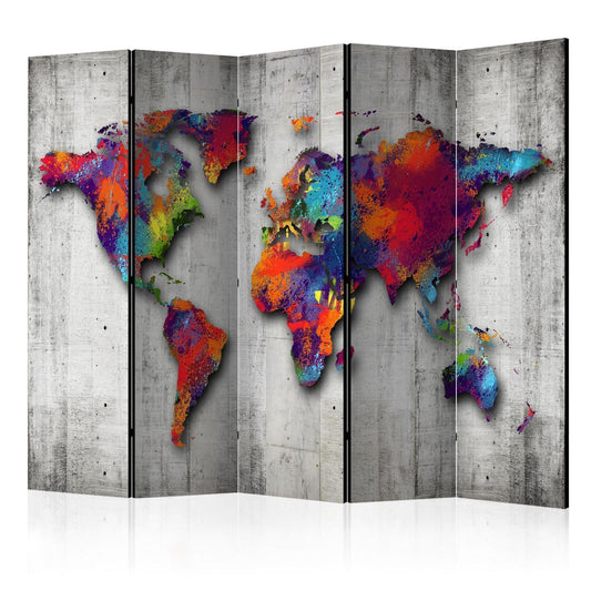 Paravent - Concrete World Artgeist