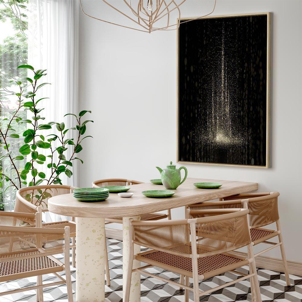 Leinwandbild - Snowstorm (1 Part) Vertical