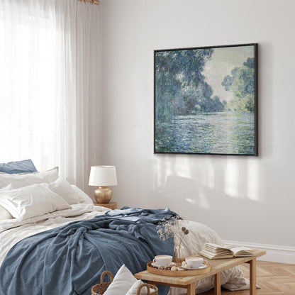 Leinwandbild - Claude Monet – A Stretch of the Seine near Giverny