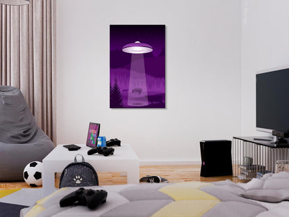 Leinwandbild - Ufo (1 Part) Vertical Artgeist