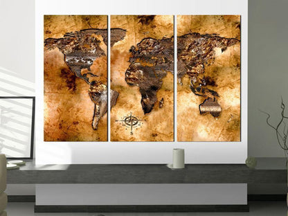 Korkbild - Shade of Gold