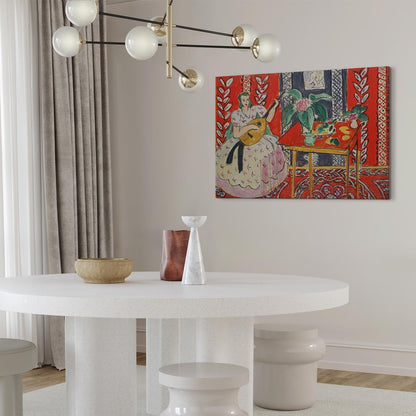 Leinwandbild - Henri Matisse – The Lute