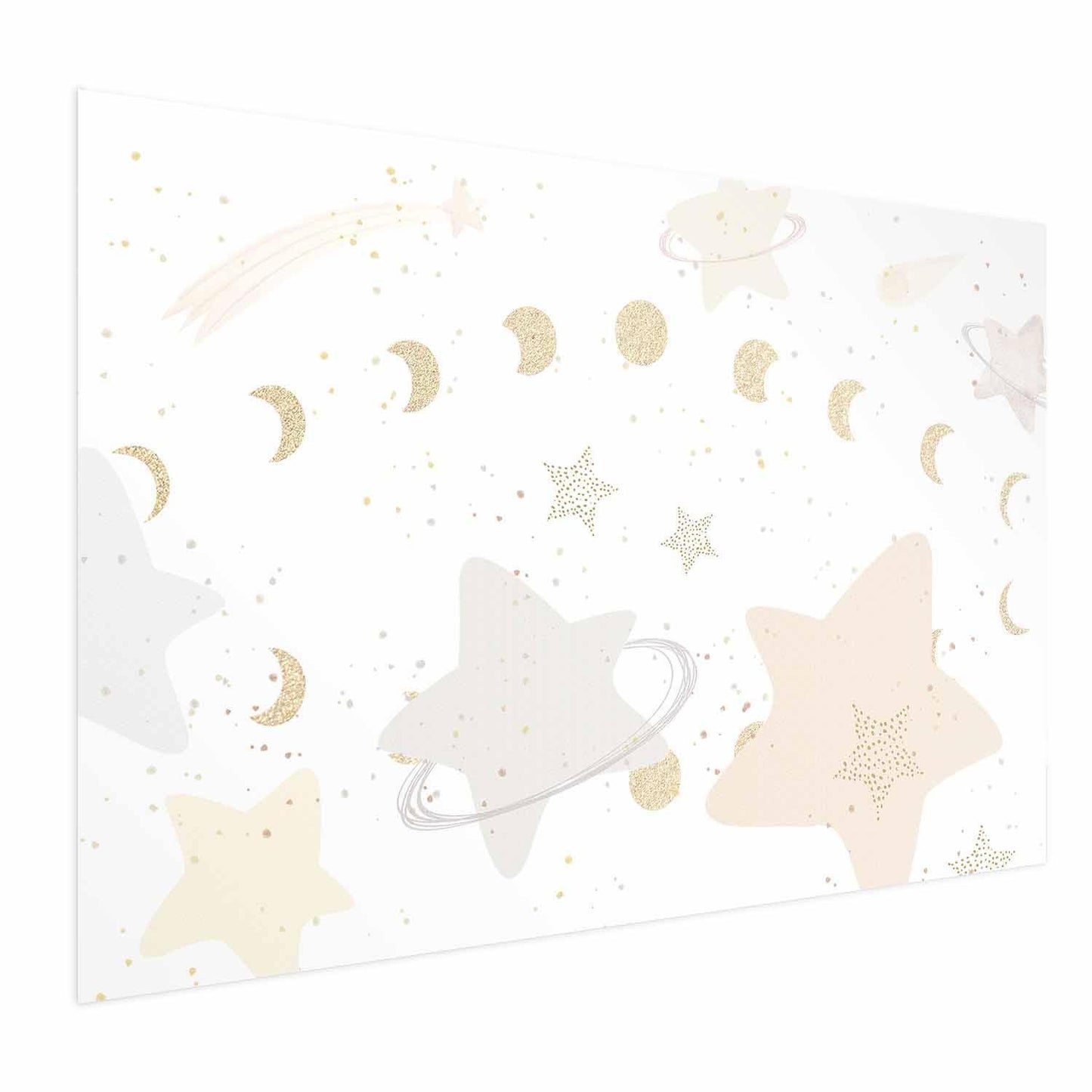 Poster - Moon and Stars