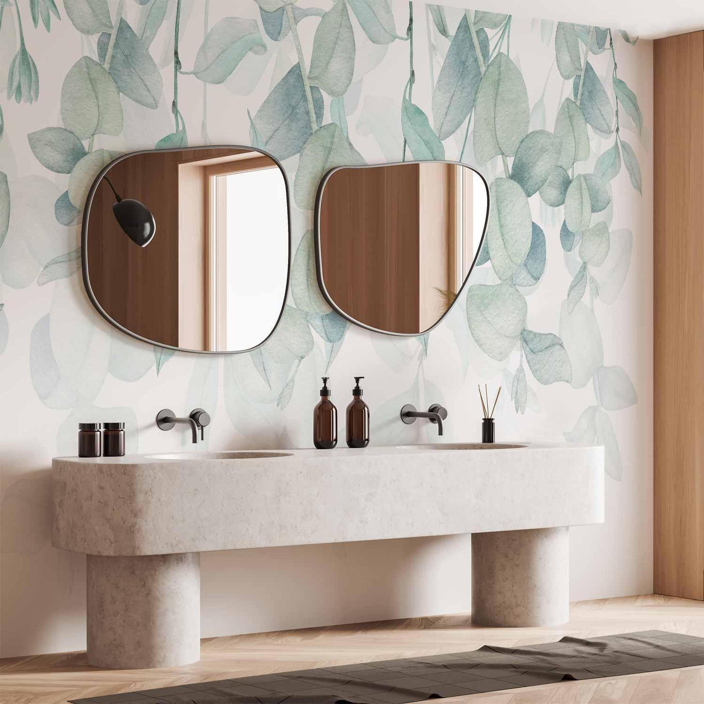 Fototapete - Pastel Flora