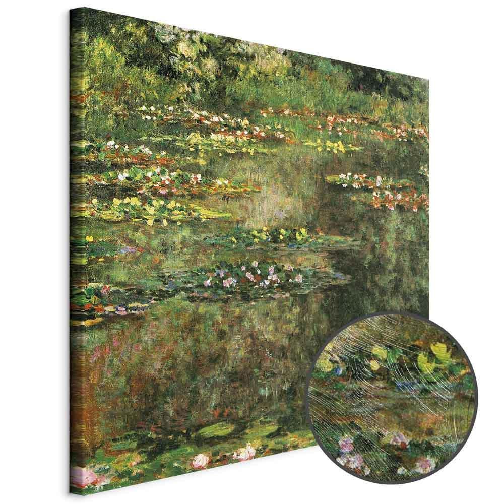 Leinwandbild - Claude Monet – Pond With Water Lilies
