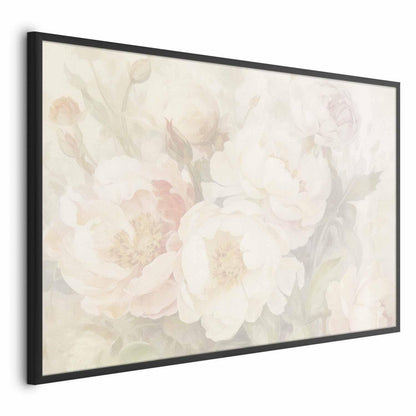 Poster - Peonies in the Mist