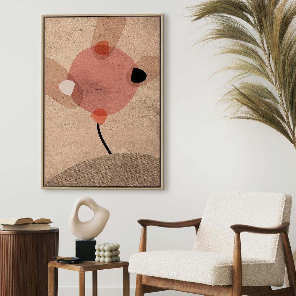 Leinwandbild - Windmill on the Hill (1 Part) Vertical