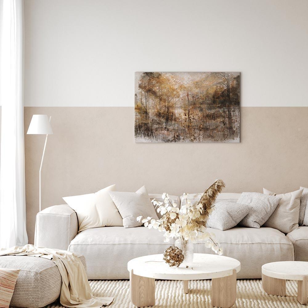 Leinwandbild - Heart of the Forest (1 Part) Wide