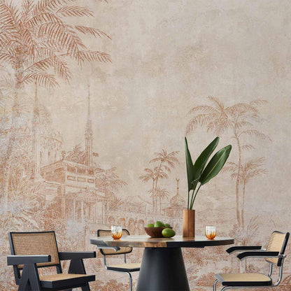 Fototapete - Indian Temple - First Variant