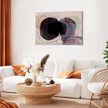 Leinwandbild - Free Accumulation (1 Part) Wide