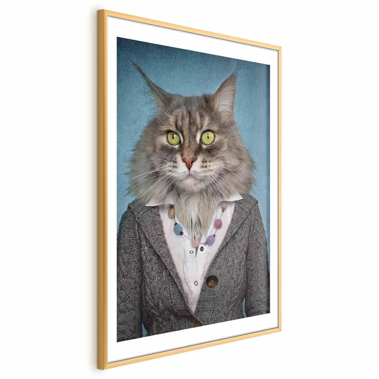 Poster - Lady Cat Artgeist