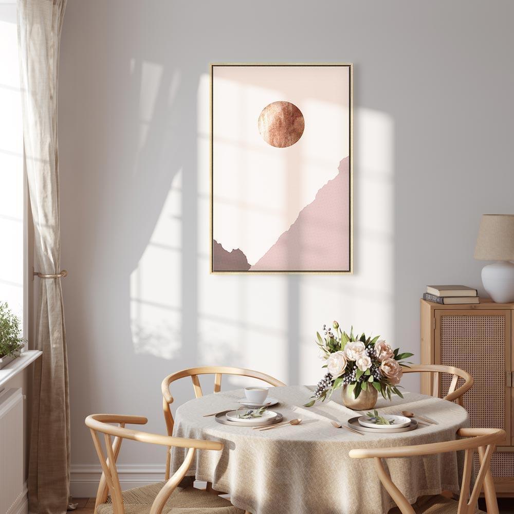 Leinwandbild - Mountain Planet (1 Part) Vertical