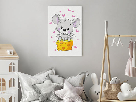 Malen nach Zahlen - Mouse in Love