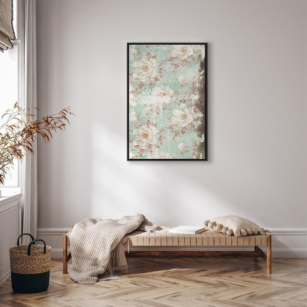 Leinwandbild - Roman Flowers (1 Part) Vertical